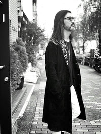 Load image into Gallery viewer, STRUM x JOHNNY BUSINESS Domestic Calf Suede Overcoat Type.JB