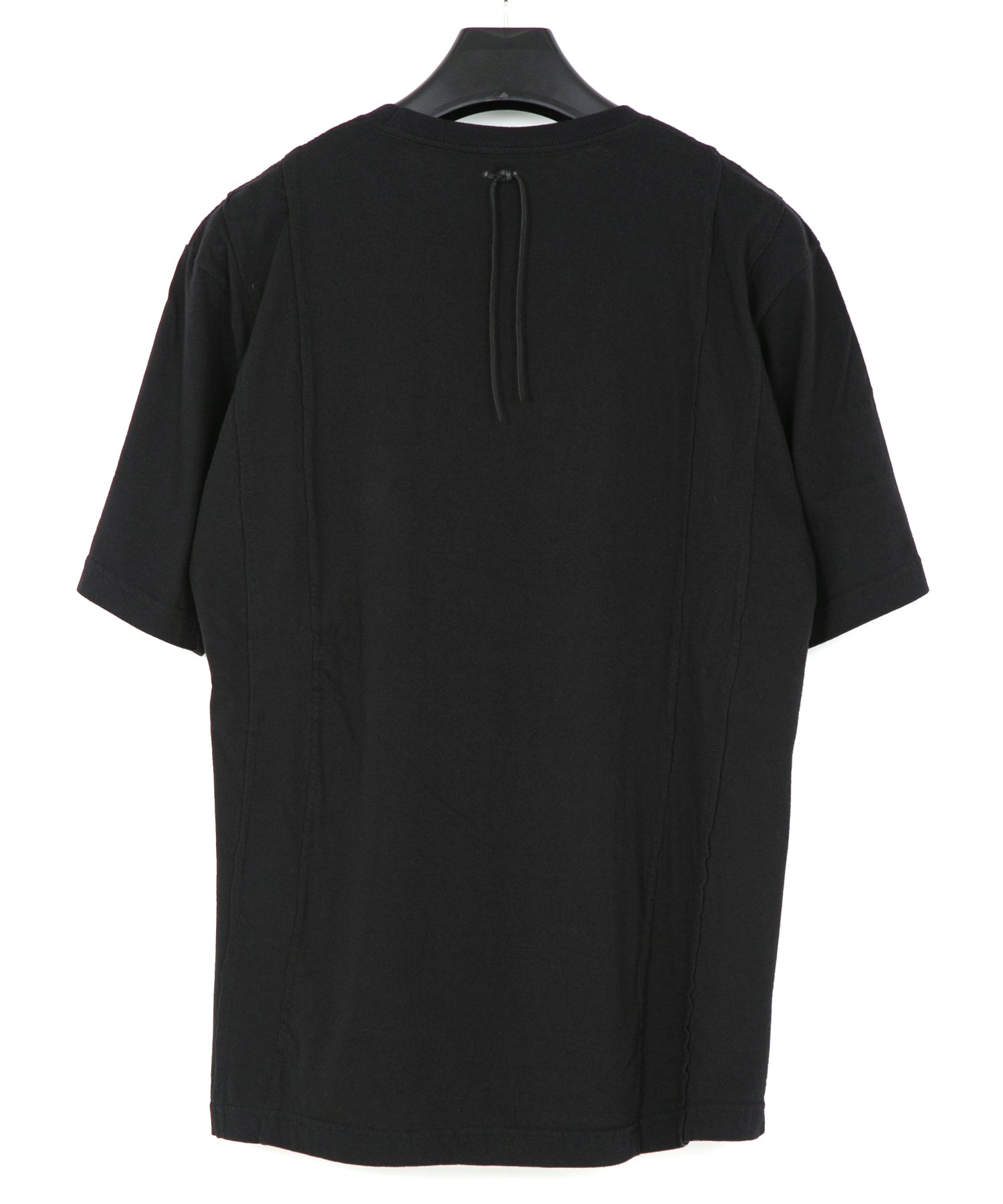 Load image into Gallery viewer, Natural Soft Cotton Oversize BLACK STRUM Crew Neck T-shirt - BLACK