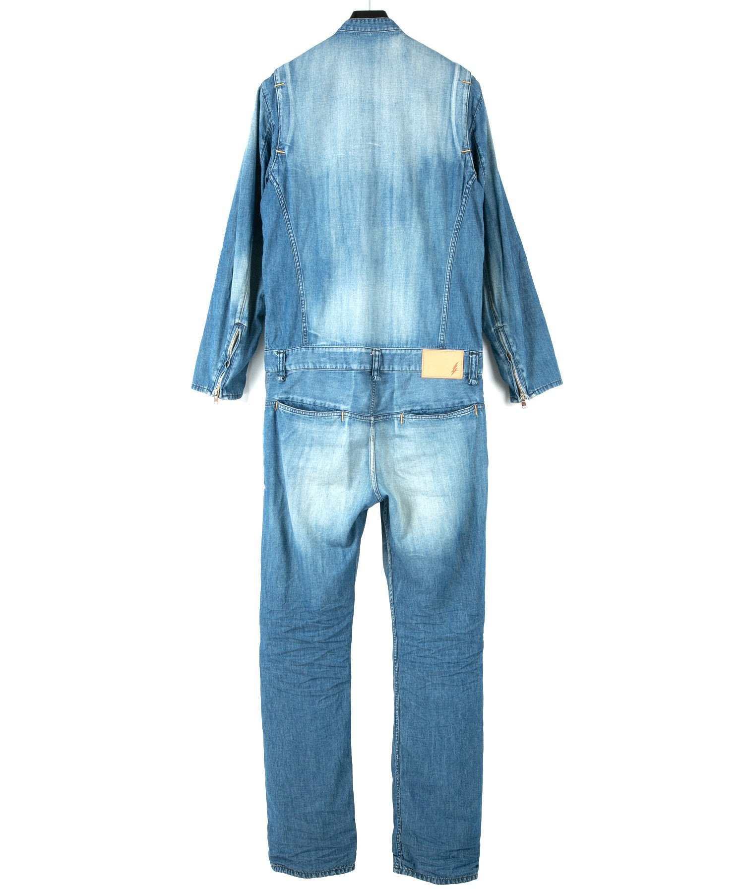 Load image into Gallery viewer, 5.3oz Organic Cotton Denim "BULLET" Single Riders Coveralls / INDIGO