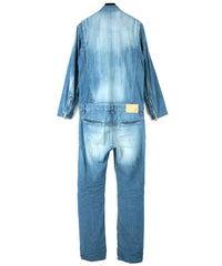 Load image into Gallery viewer, 5.3oz Organic Cotton Denim "BULLET" Single Riders Coveralls / INDIGO