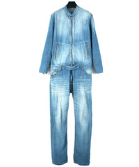 Load image into Gallery viewer, 5.3oz Organic Cotton Denim "BULLET" Single Riders Coveralls / INDIGO
