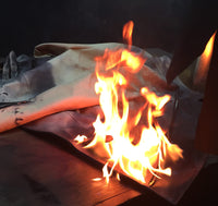 画像をギャラリービューアに読み込む, Burning Dyed 製品燃焼染め タンニン鞣し カーフスキン "SLATER" シングルライダースジャケット - バーガンディ
