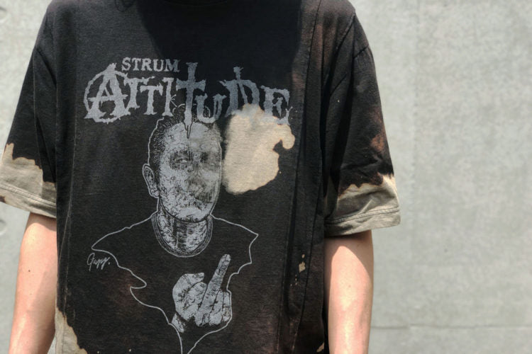 画像をギャラリービューアに読み込む, 【STRUM ATTITUDE】『You Fuck’in rock 』Zombie T Shirts - Black