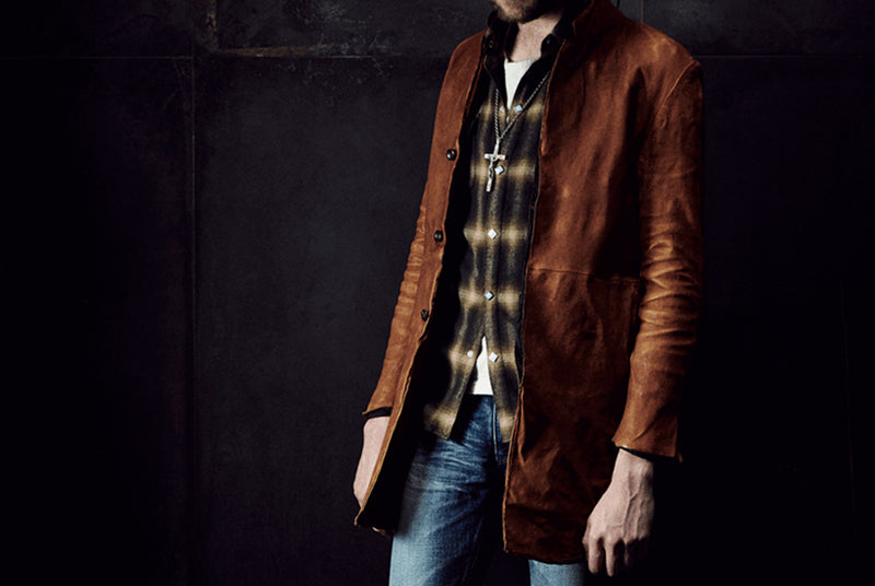 New 地生フルタンニンカーフ 製品染め