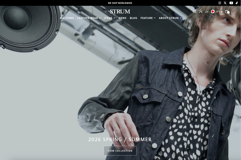 生まれ変わった STRUM OFFICIAL WEBSITE｜見どころをご紹介