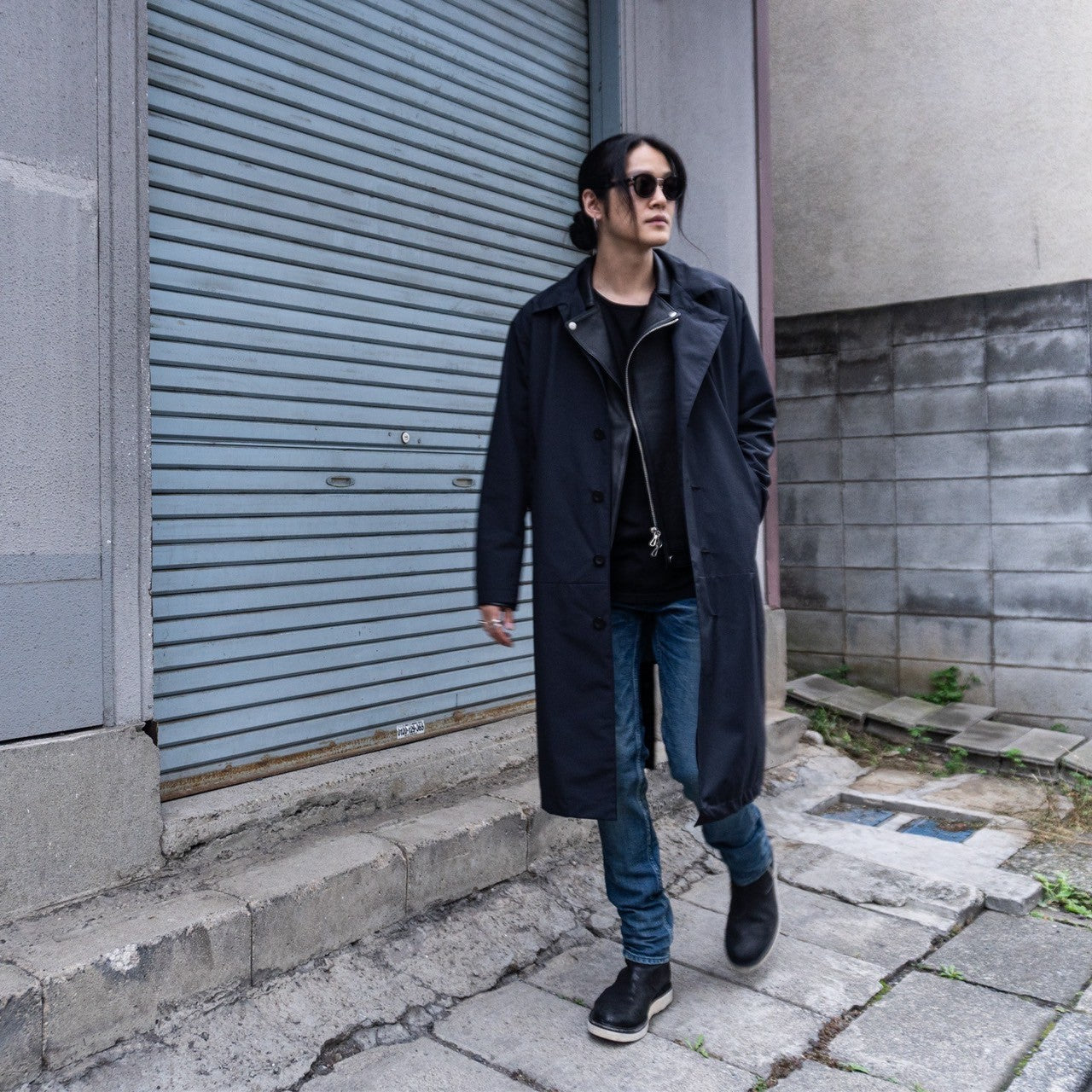 ライダースの上から羽織れるバイカーロングコート！ – STRUM OFFICIAL