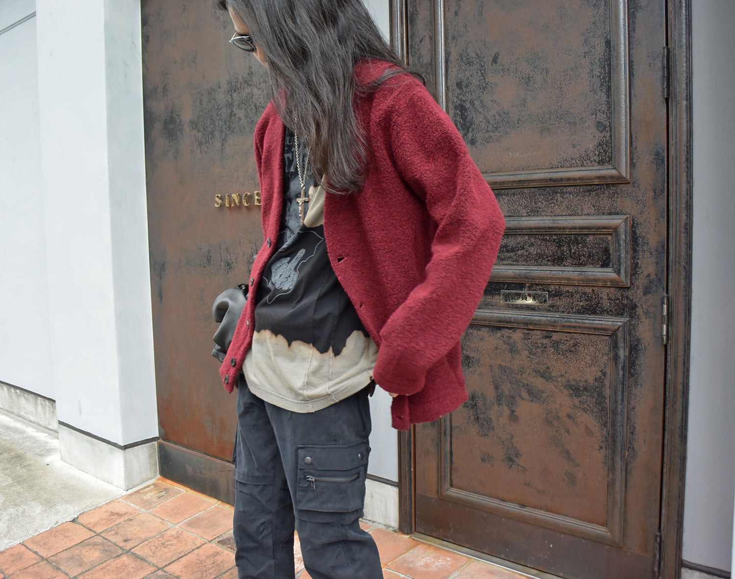 STRUM ウールナイロン シープパイル カーディガン DSC_1554.jpg?v=1602426174&