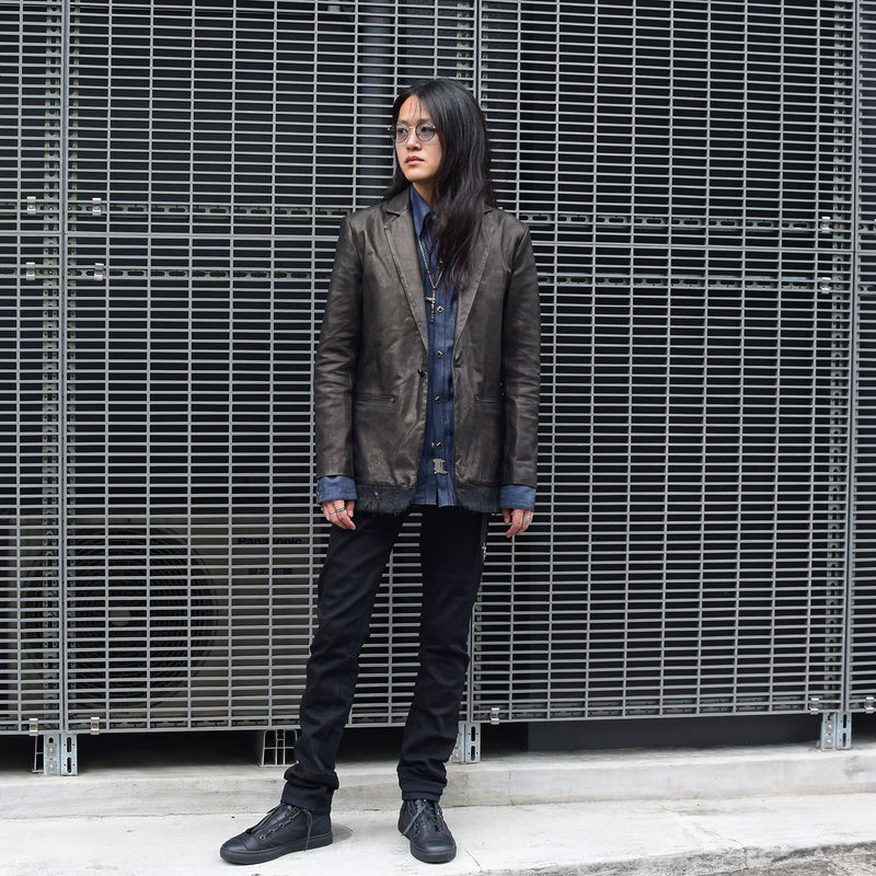 2022-23 A/W COLLECTION-Replicant- から レザージャケットBONOを使った着こなし