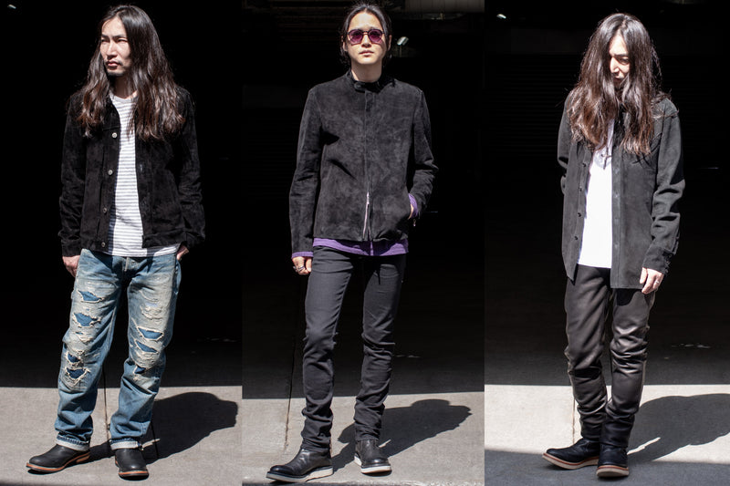 春にこそ取り入れたい、スエード3スタイル