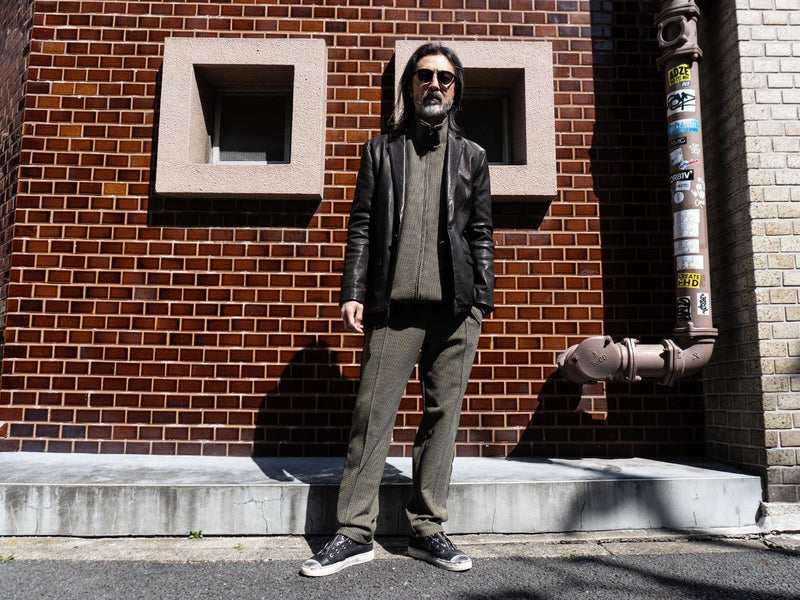 洗練された幾何学模様 × ストレッチ素材 STRUMの新作セットアップ