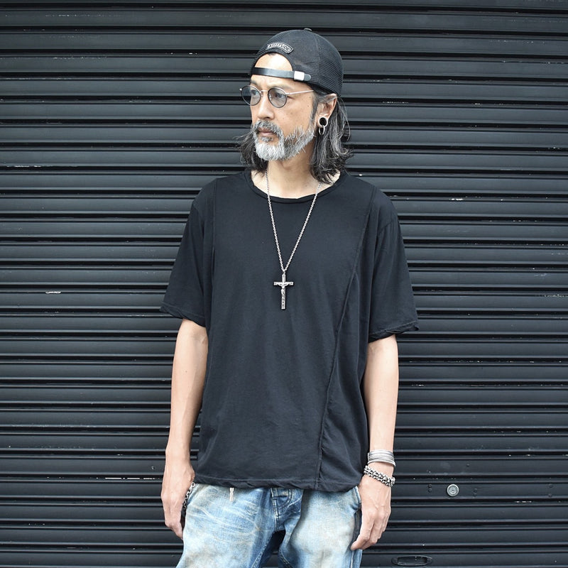 【再入荷のお知らせ】強撚天竺 オーバーサイズ クルーネック T シャツ