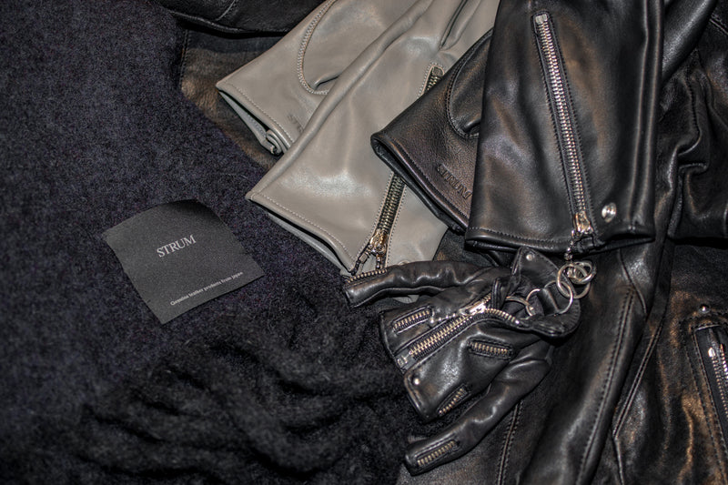 レザースタイルに添える、冬の小物特集