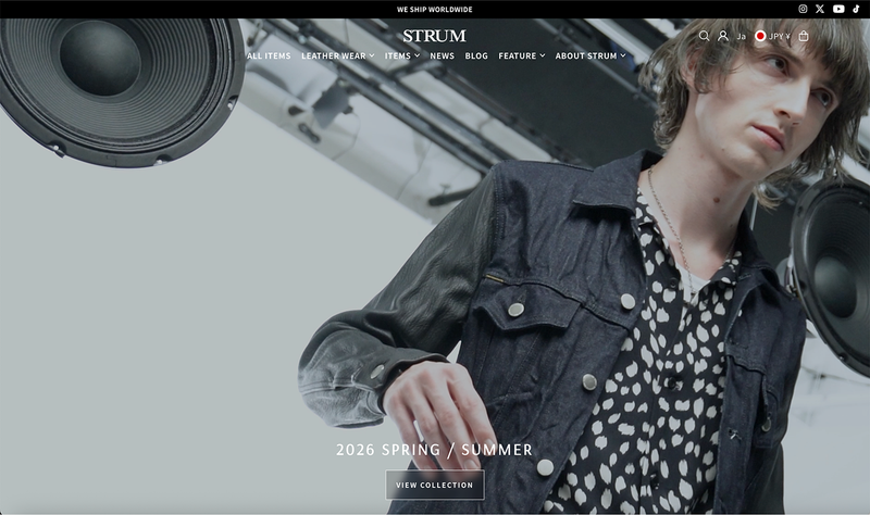 STRUM | ストラム公式サイト フルリニューアル！