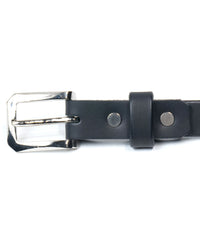 [Pre-order] Full tannin pit-tanned steerhide Benz narrow belt with studs custom