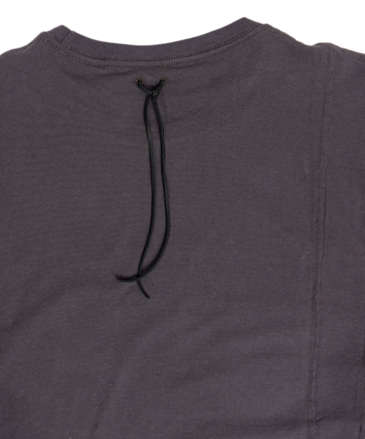 【直営限定】30/- ナチュラルソフト天竺 『 FxxK THE WORLD』ワイド Tシャツ - GRAY