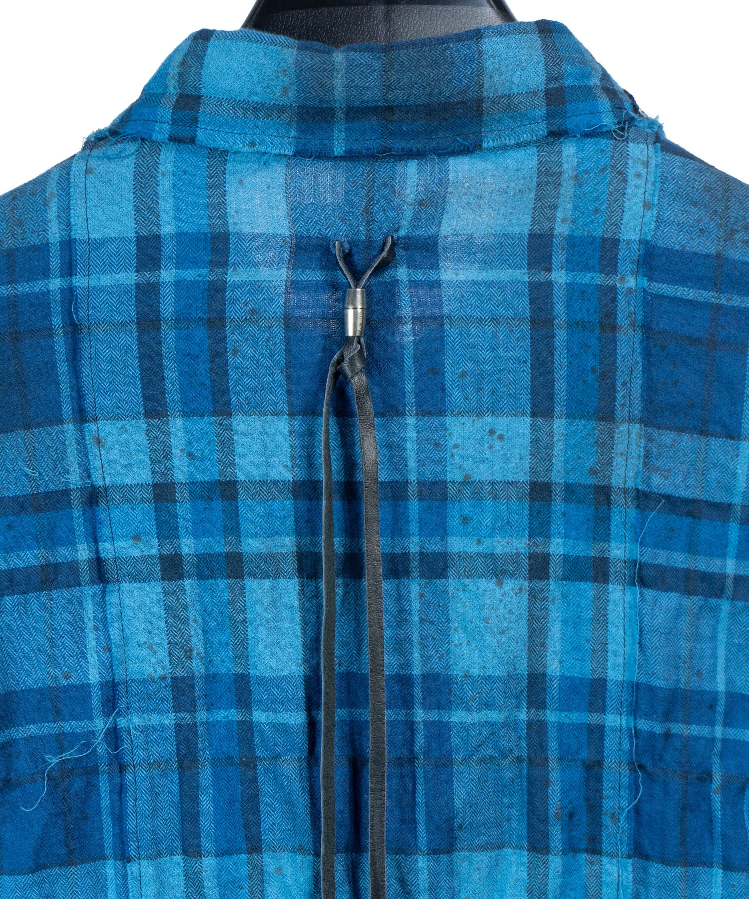 Load image into Gallery viewer, [One-of-a-kind] 40/1 Herringbone Shirring Tartan Remake Shirt / Size S