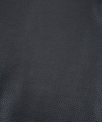 クロム鞣し エンボス シュリンクステア LIST ダブルライダースジャケット - BLACK