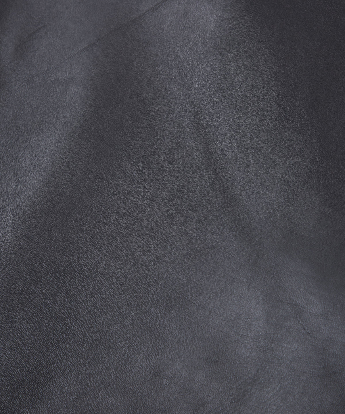 コンビ 鞣し 茶芯 ホースハイド JOEY ダブルライダースジャケット（加工なし） - BLACK