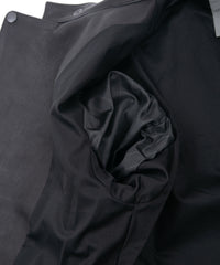 オイルカーフ RAW BURST セミダブルライダースジャケット - BLACK