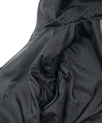 フルタンニン 鞣し ワックス ラムスキン FORK マウンテンジャケット - BLACK