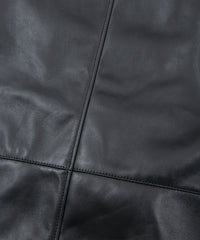 Load image into Gallery viewer, Full tanning waxed lambskin FORK mountain jacket - BLACK