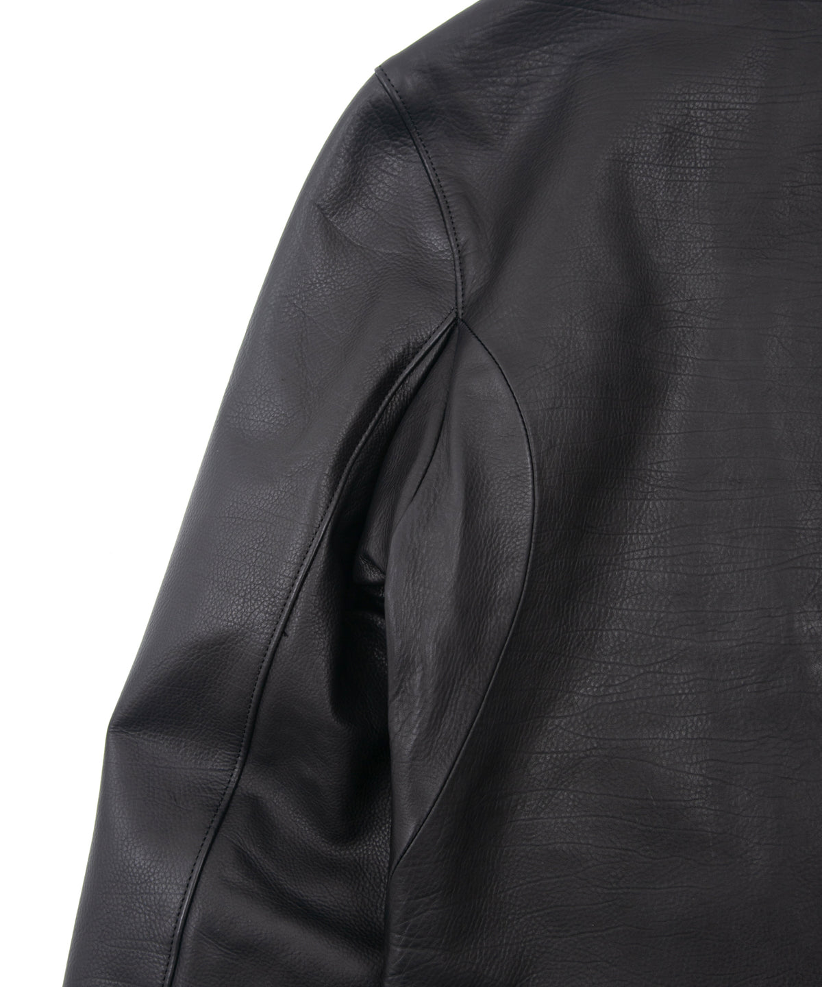 オイルカーフ RAVEN ダブルライダースジャケット - BLACK