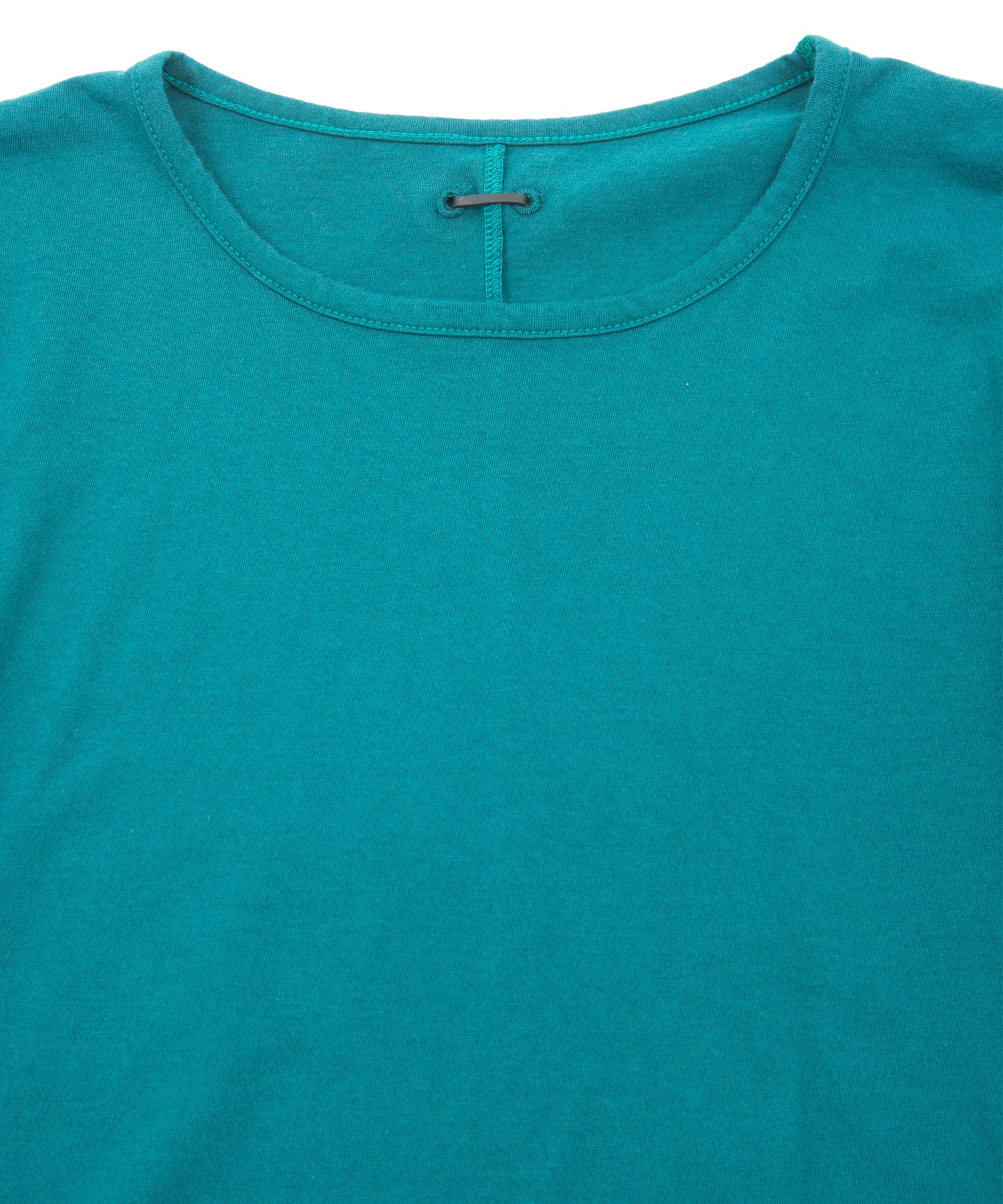 Load image into Gallery viewer, 30/- Natural soft jersey crew neck long sleeve T-shirt - TURQUOISE