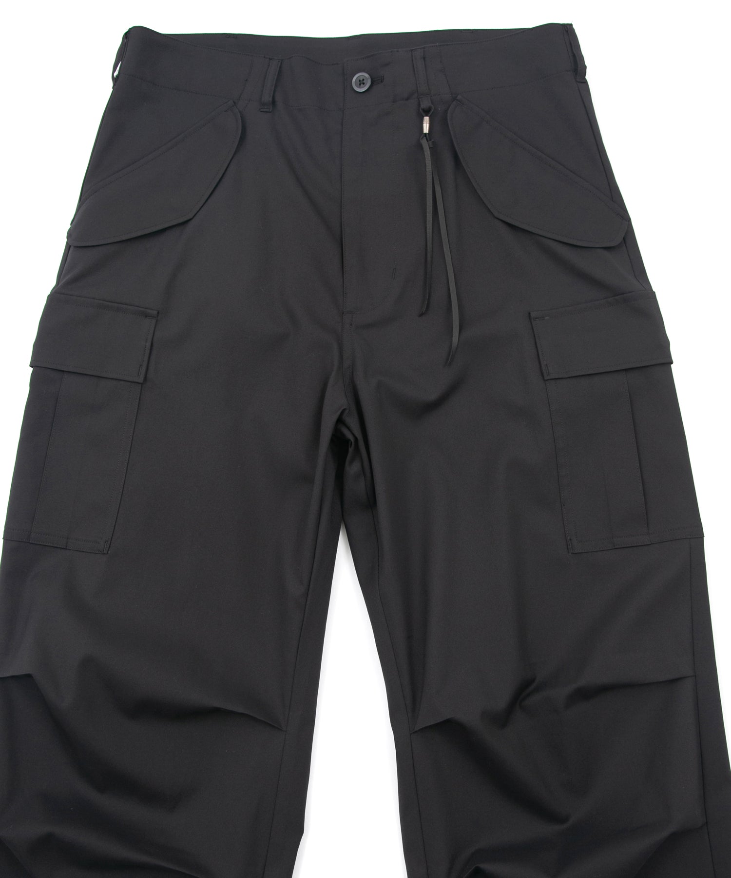 Load image into Gallery viewer, Cotton Poly Plain Weave Field Cargo Pants - BLACK