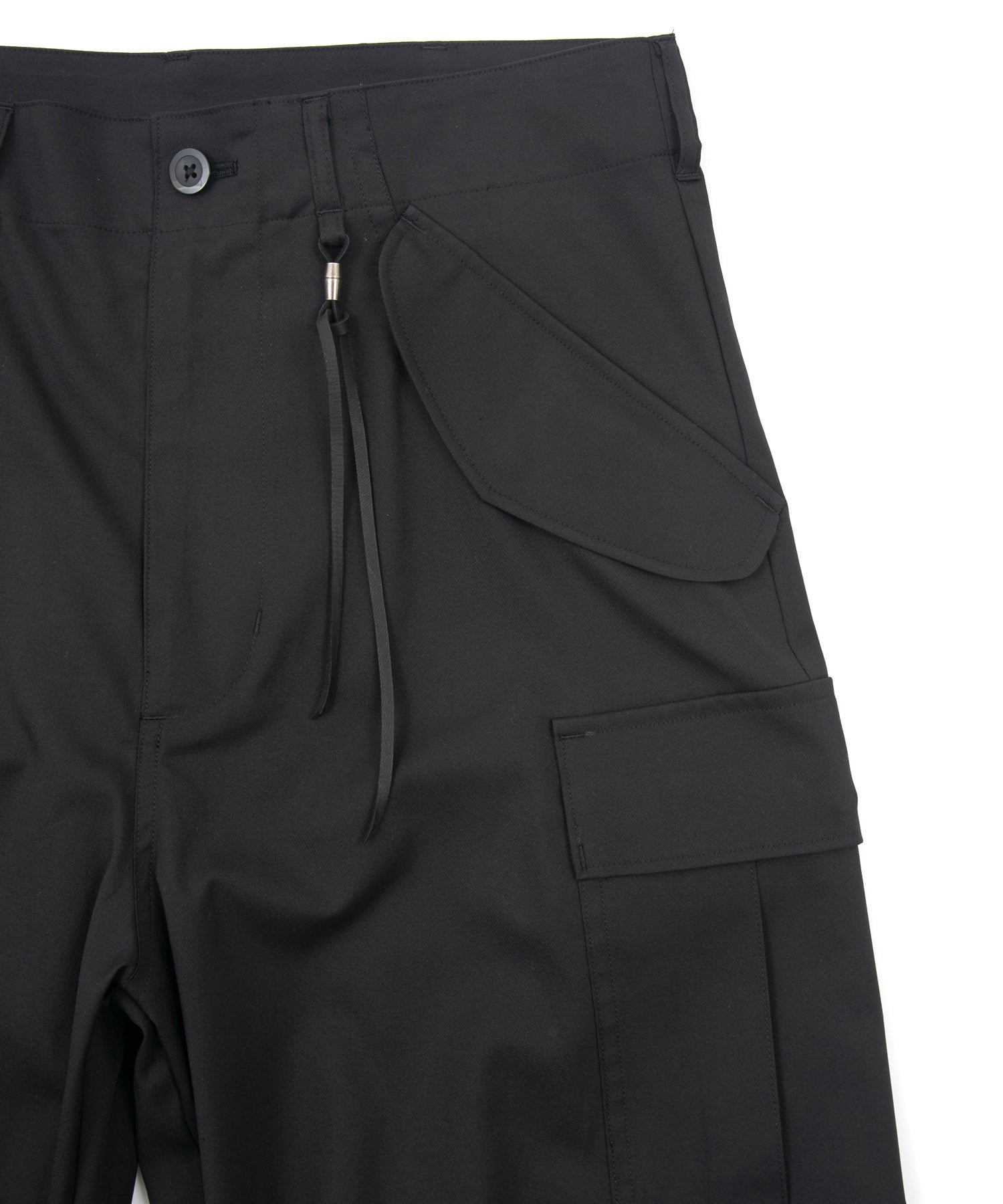 Load image into Gallery viewer, Cotton Poly Plain Weave Field Cargo Pants - BLACK