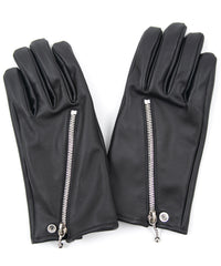 Load image into Gallery viewer, Chrome-tanned Steerhide HIGH GEAR 2 W Riders Gloves - BLACK