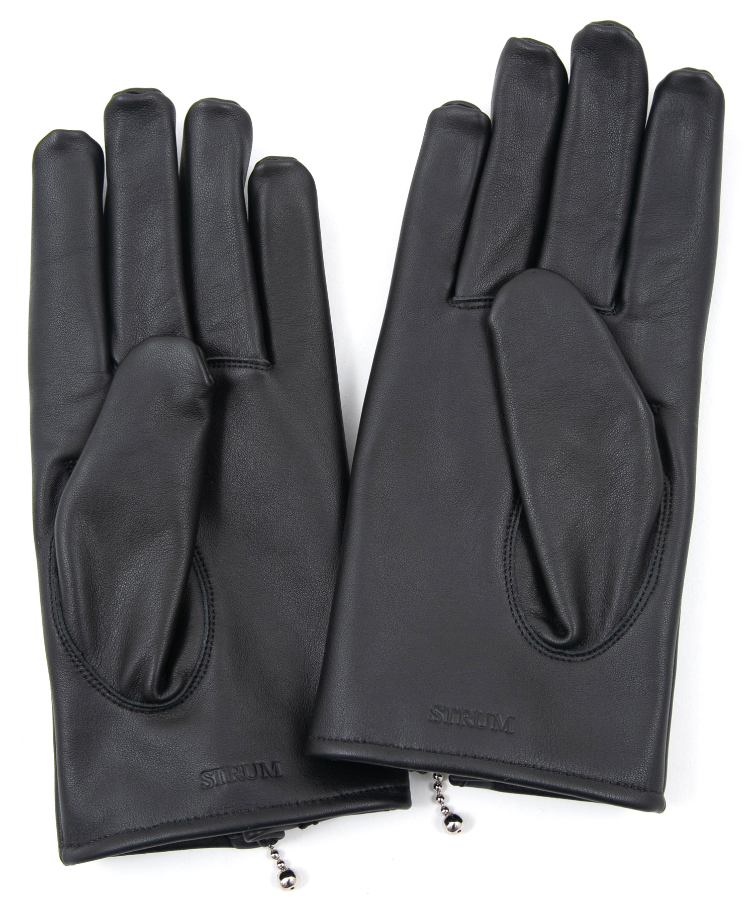 Load image into Gallery viewer, Chrome-tanned Steerhide HIGH GEAR 2 W Riders Gloves - BLACK