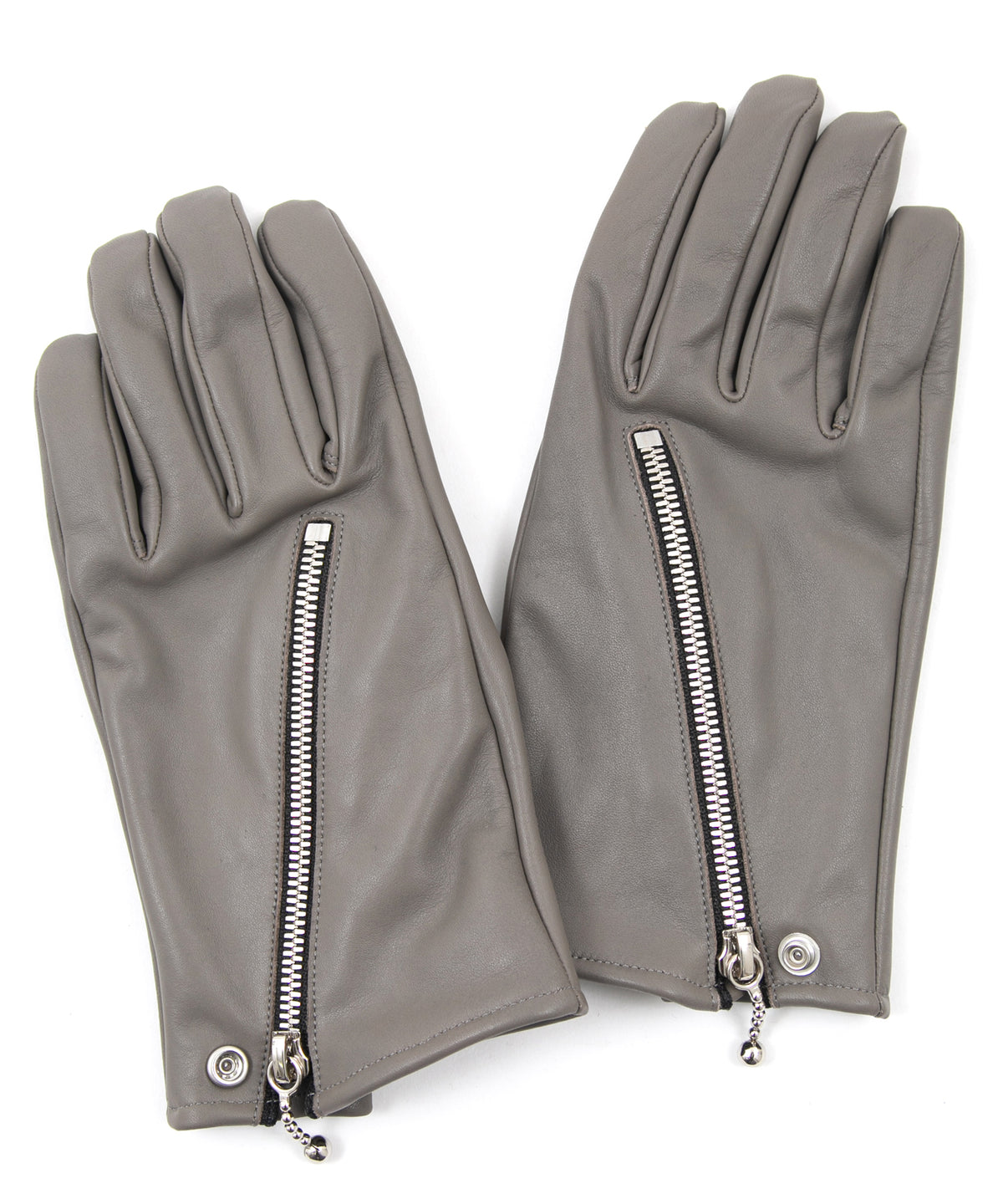 Chrome-tanned Steerhide HIGH GEAR 2 W Riders Gloves - GRAY