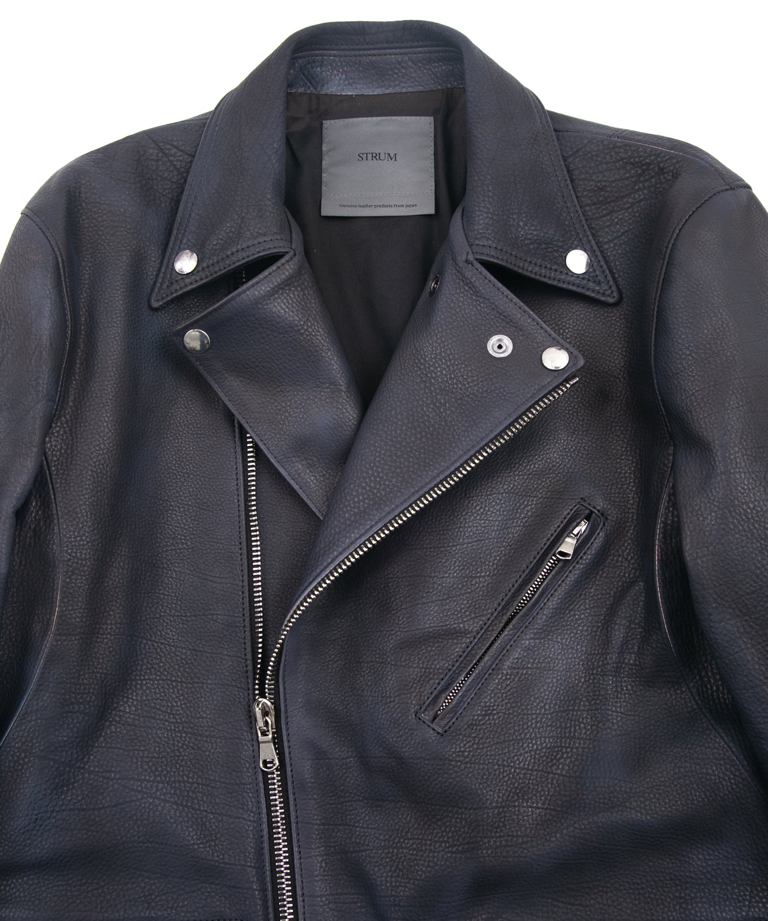 白鞣し × ベジタブルタンニン鞣し カーフ スキン Burning dyed - 燃焼