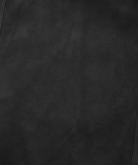 Sheepskin Suede SHARON Hoodie Vest - BLACK