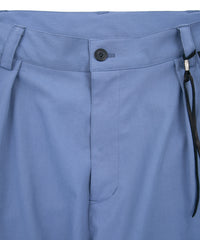 Spun Poly Stretch Tweel Pistol Pants - BLUE x GRAY