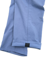 Spun Poly Stretch Tweel Pistol Pants - BLUE x GRAY