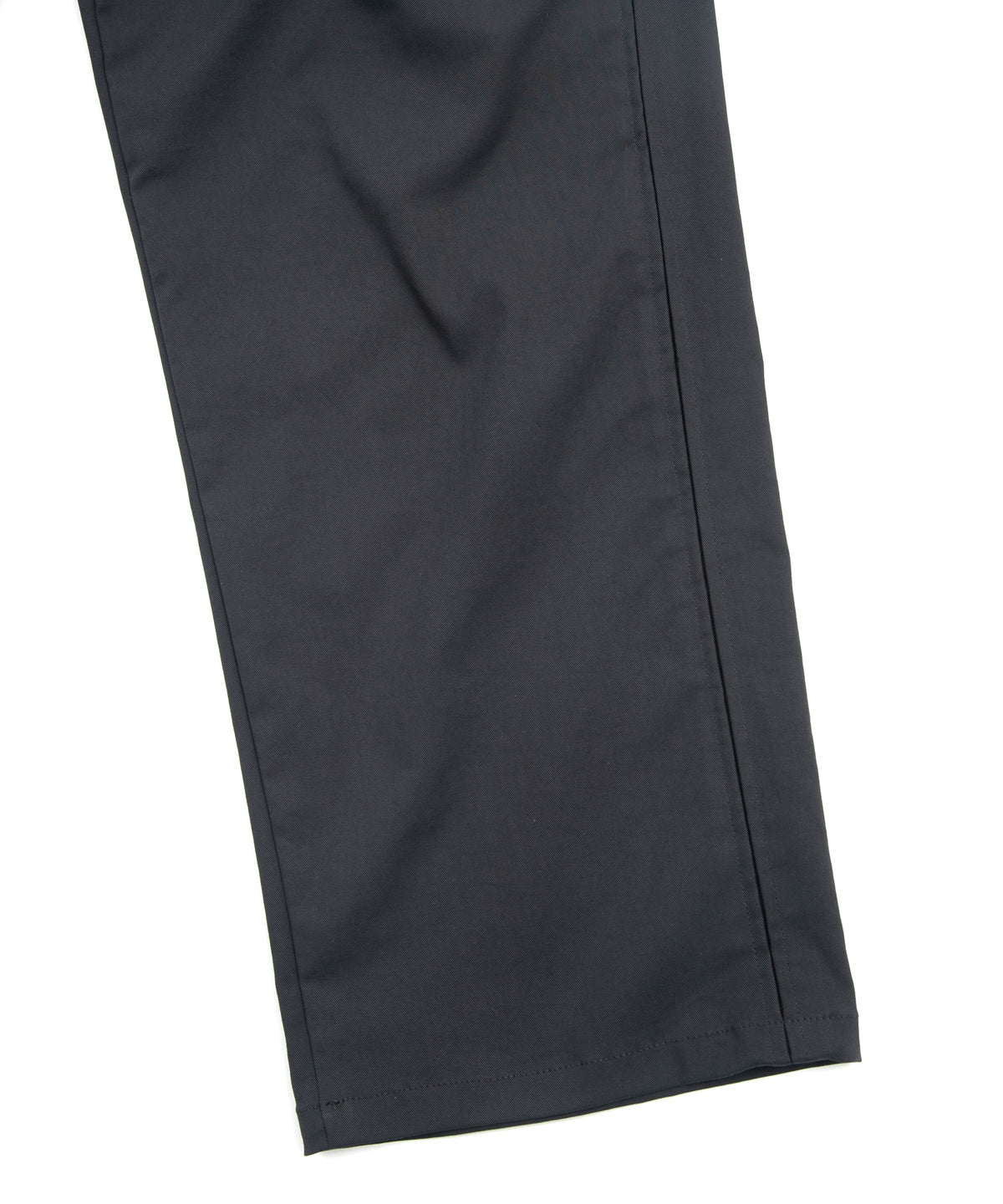 スパンポリ ストレッチ ツイール ピストル パンツ - GRAY × BLACK