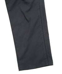 スパンポリ ストレッチ ツイール ピストル パンツ - GRAY × BLACK