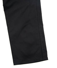 スパンポリ ストレッチ ツイール ピストル パンツ - BLACK × GRAY