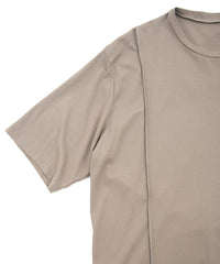 50/1 Supima Cotton High Twist Double Jersey Crew Neck T-Shirt - OLIVE