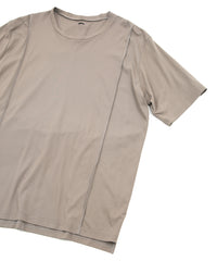 50/1 Supima Cotton High Twist Double Jersey Crew Neck T-Shirt - OLIVE