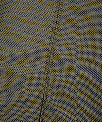 ポリ レーヨン ストレッチ ドビー トラックジャケット - YELLOW × NAVY