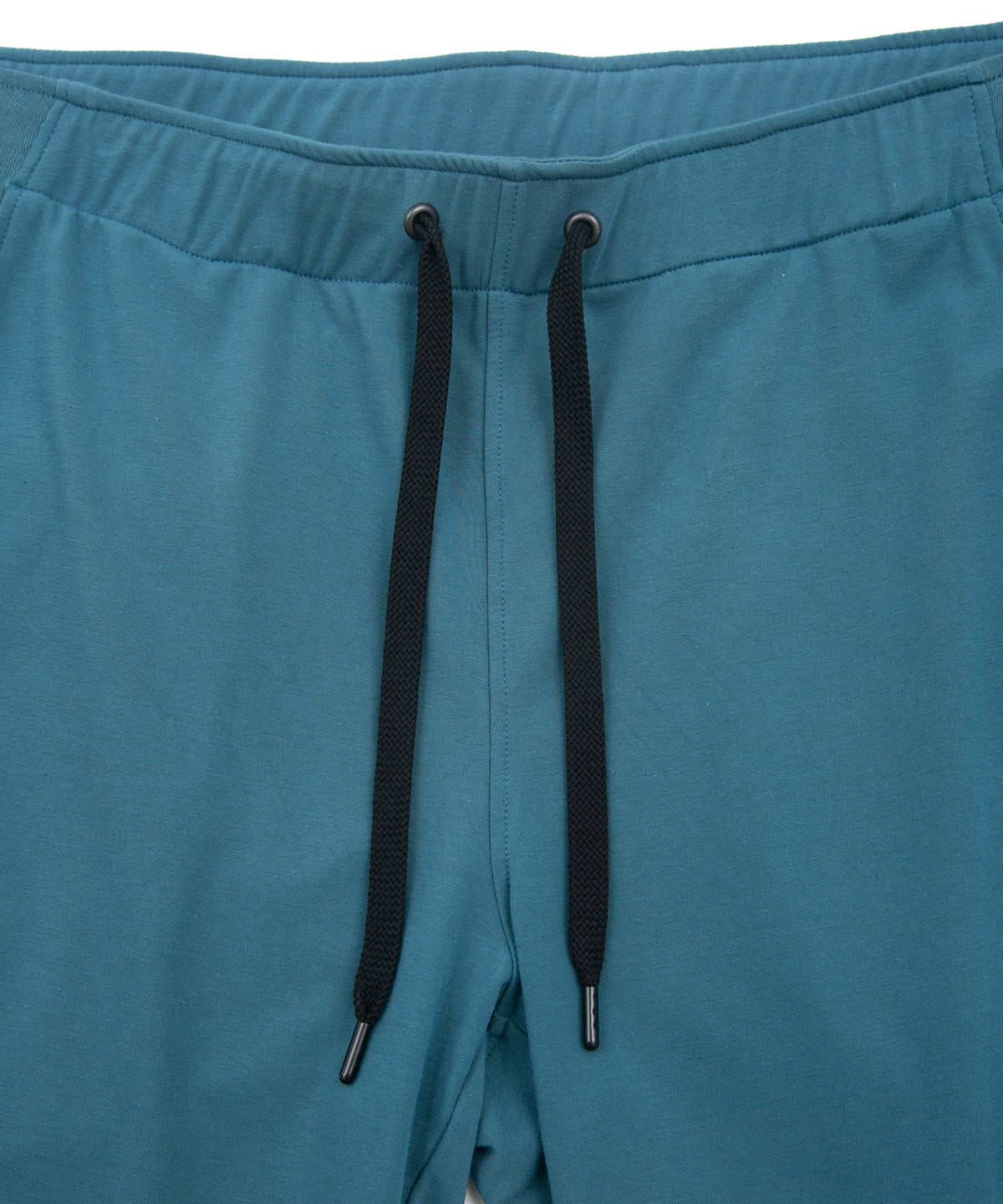 Cotton nylon stretch jersey shorts - TURQUOISE