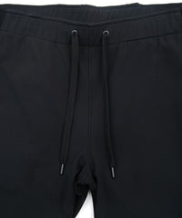 Cotton Nylon Stretch Jersey Shorts - BLACK