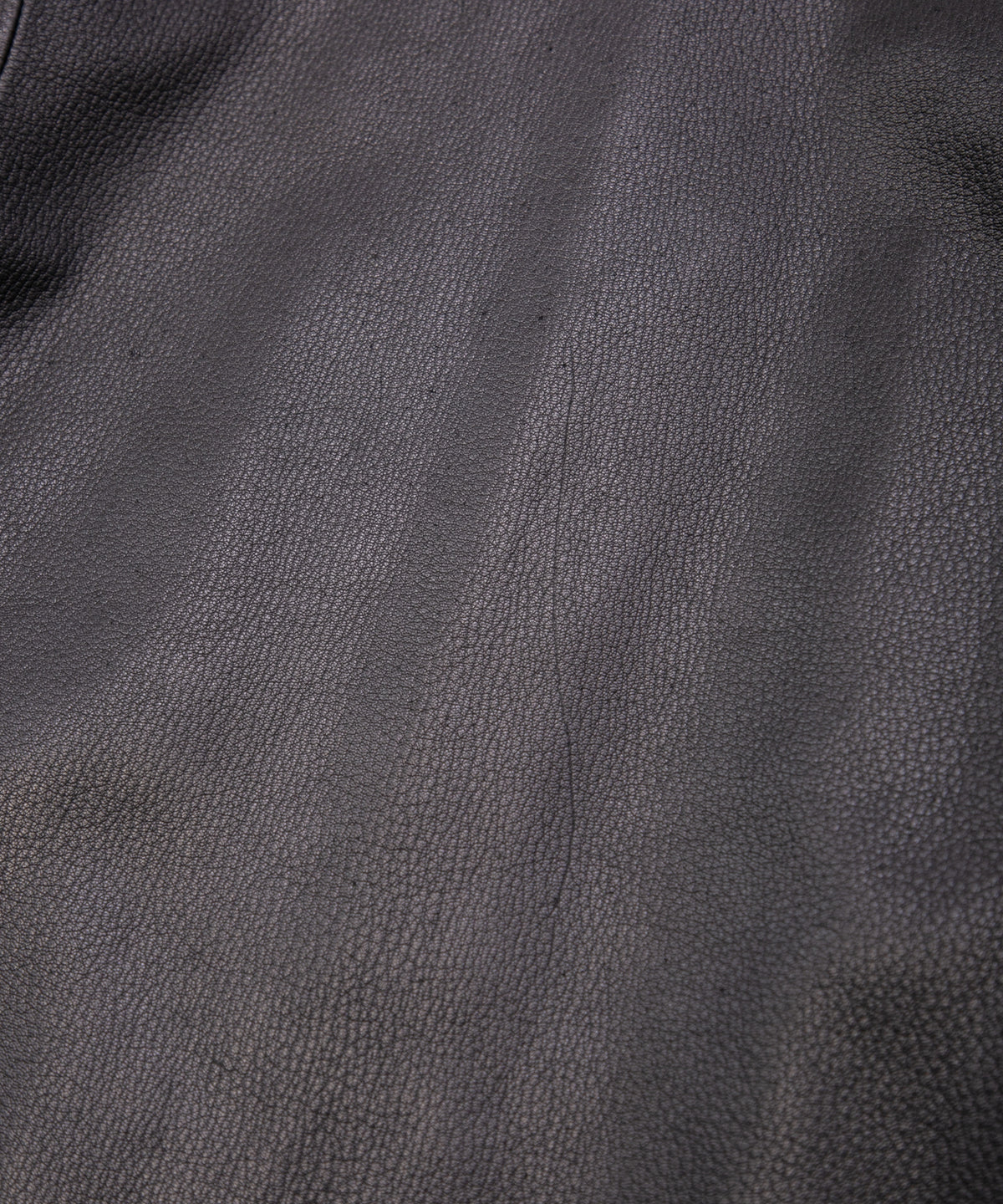 白鞣し 黒染め ディアスキン JUDE シングルライダースジャケット - BLACK