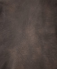 白鞣し × ベジタブルタンニン鞣し カーフ スキン Burning dyed - 製品燃焼染め ROM ダブルライダースジャケット - IRON RUST