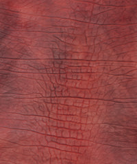 Full Vegetable Tannd Double Shoulder Steer Hide Garment Burning Dyed Double Riders LIST - DEEP RUBY