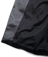 モンゴル ラム ASH [DARK] テーラードジャケット - BLACK