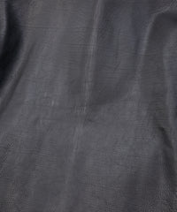 Oil Calfskin Double Riders ROM [DARK] - BLACK