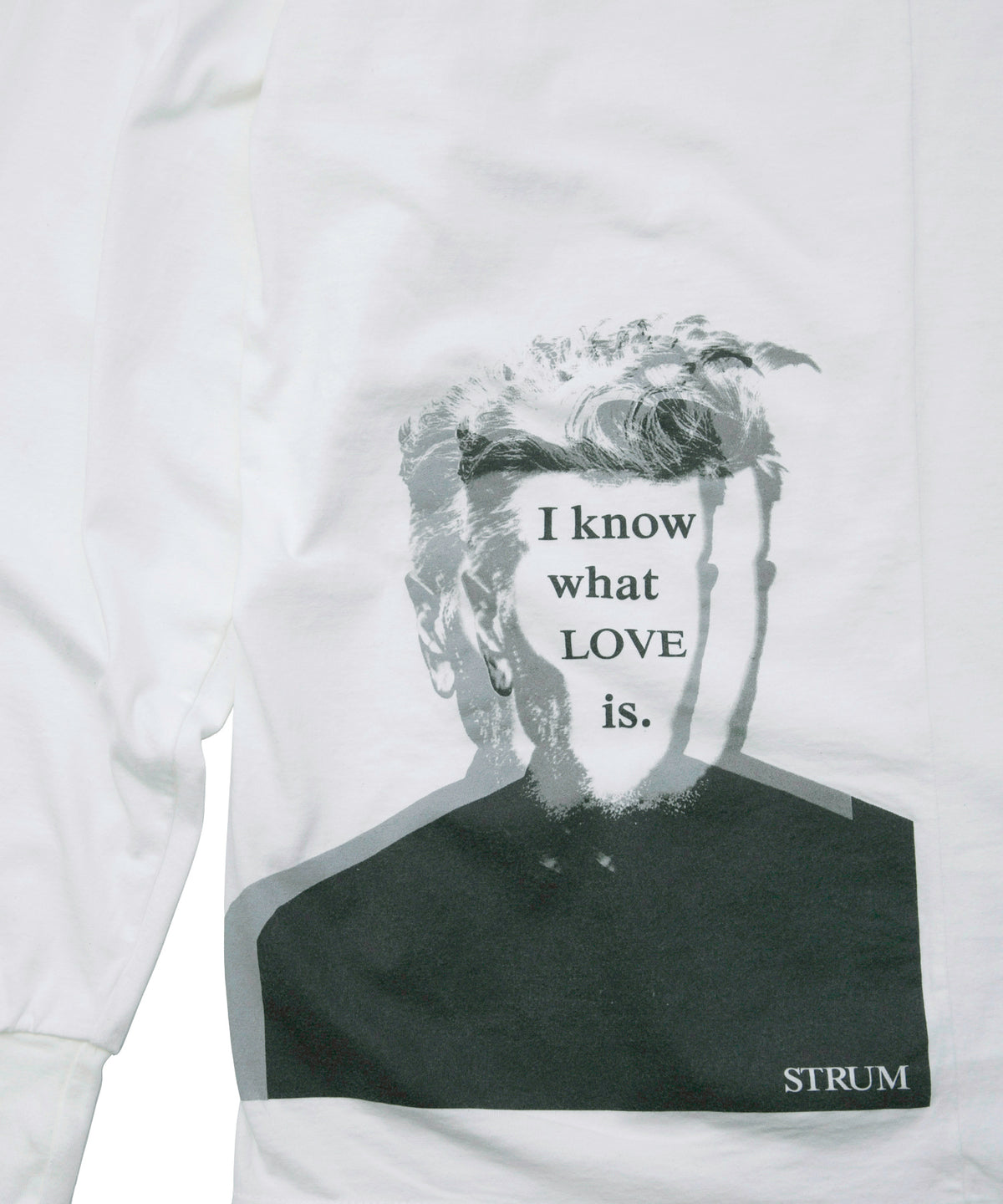 30/- ナチュラルソフト天竺 クルーネック リブ ロングスリーブ T シャツ - WHITE